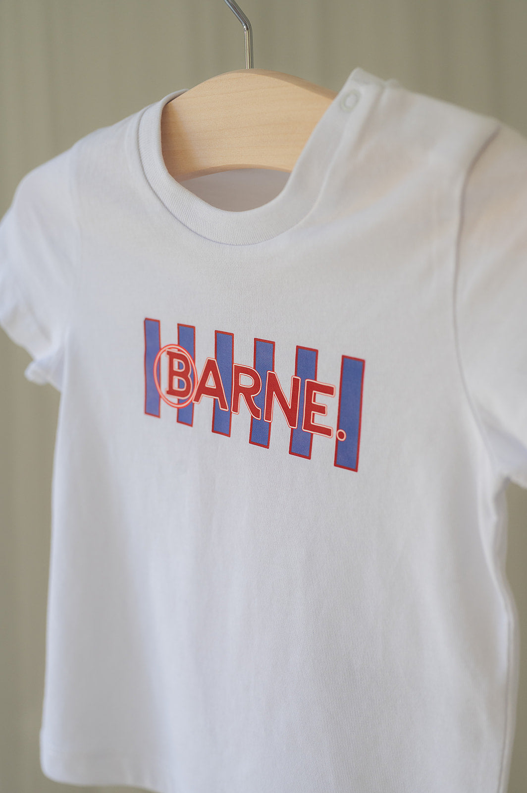 Barne B’s & Stripes Blue SS Tee