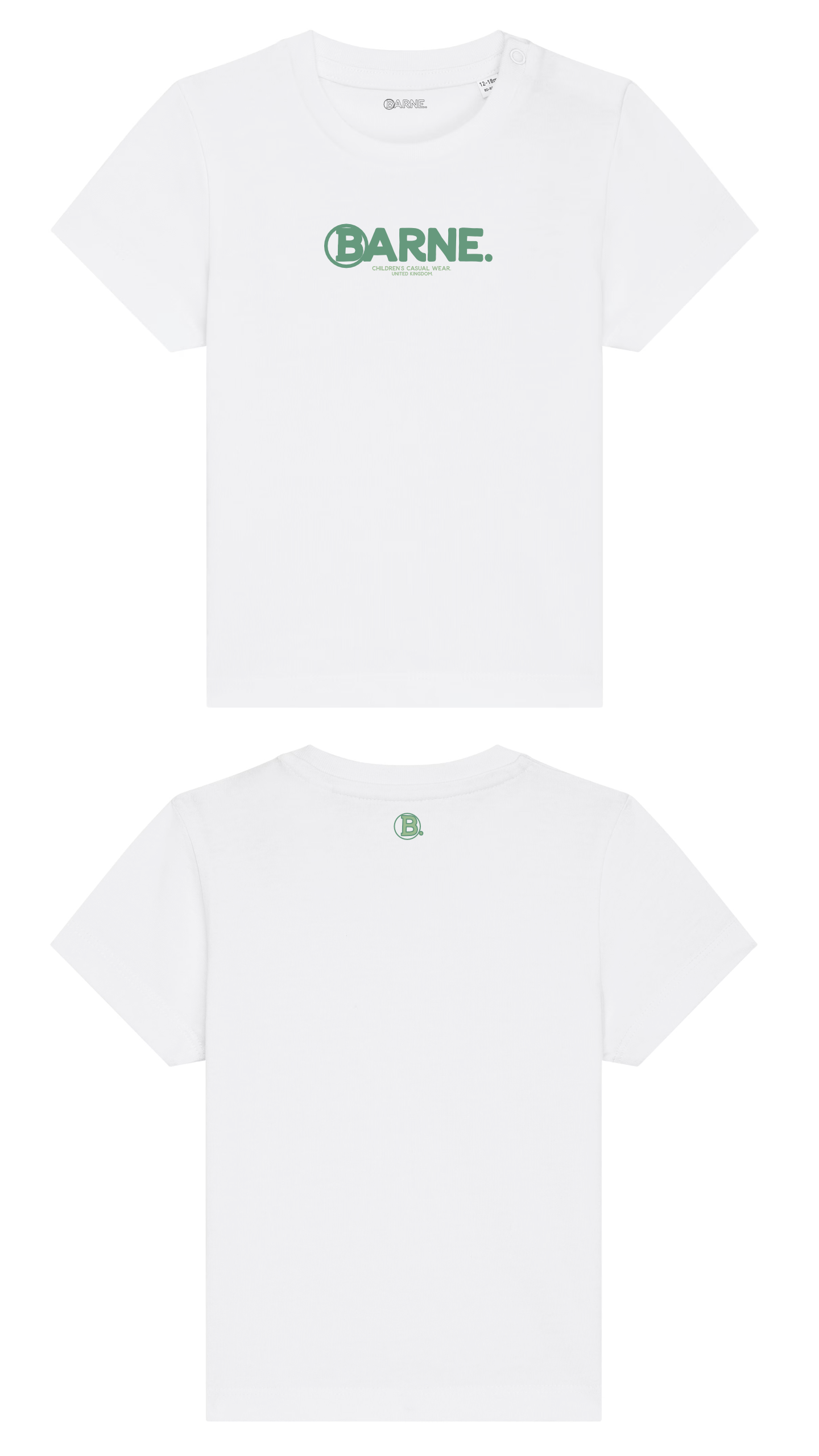 Barne Classic Green SS Tee