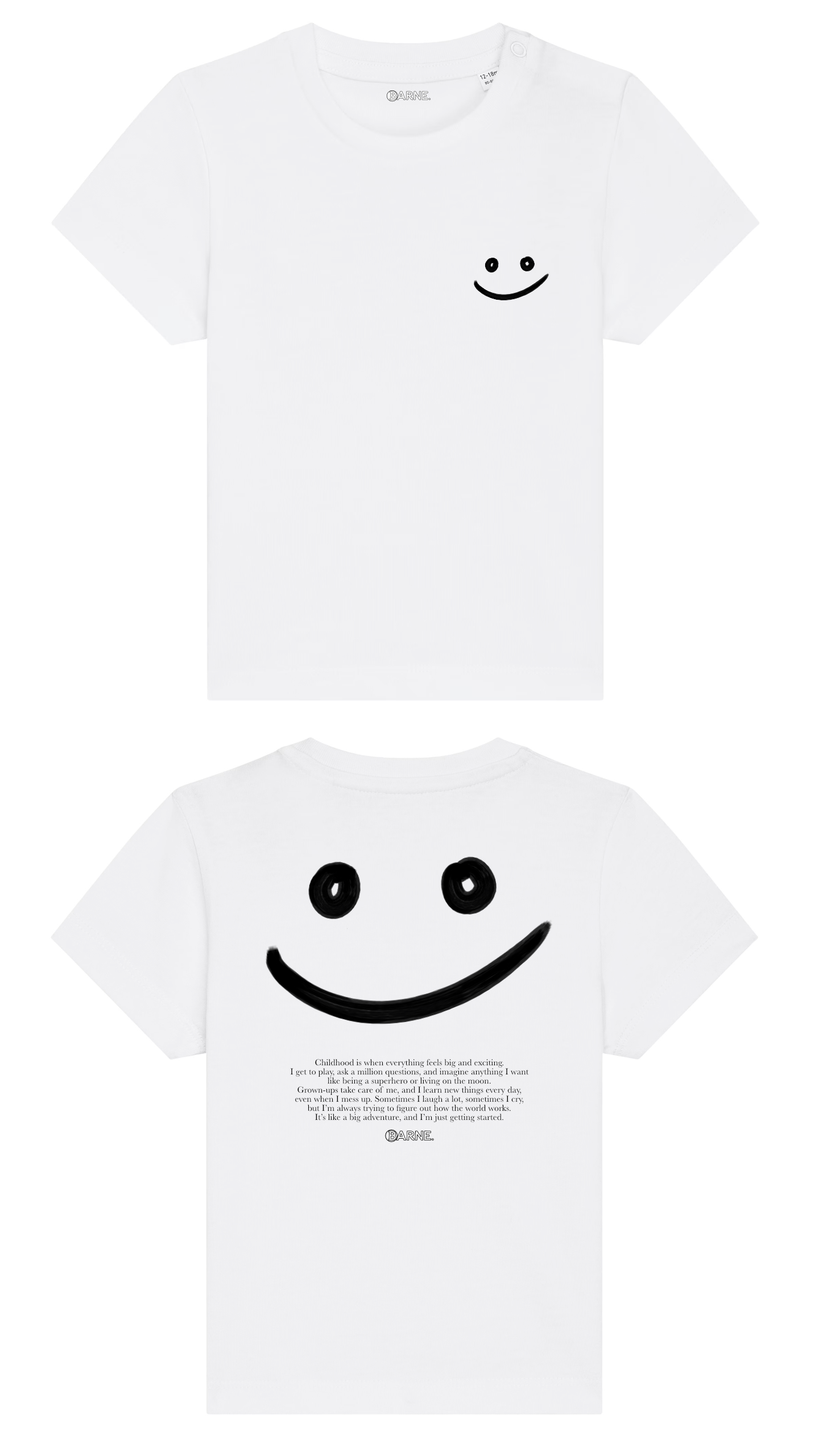 Barne Growing Up SS Tee