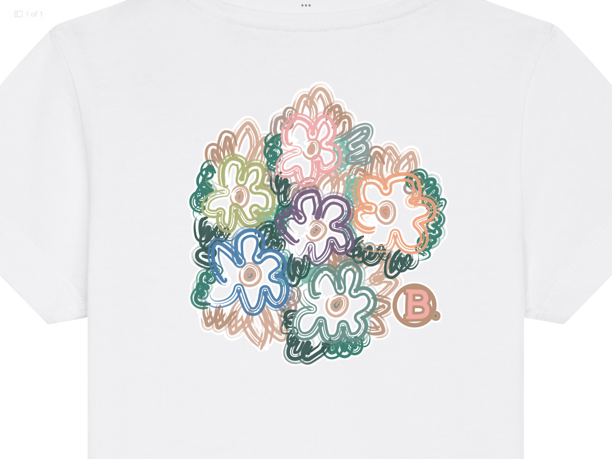 Barne Floral SS Tee