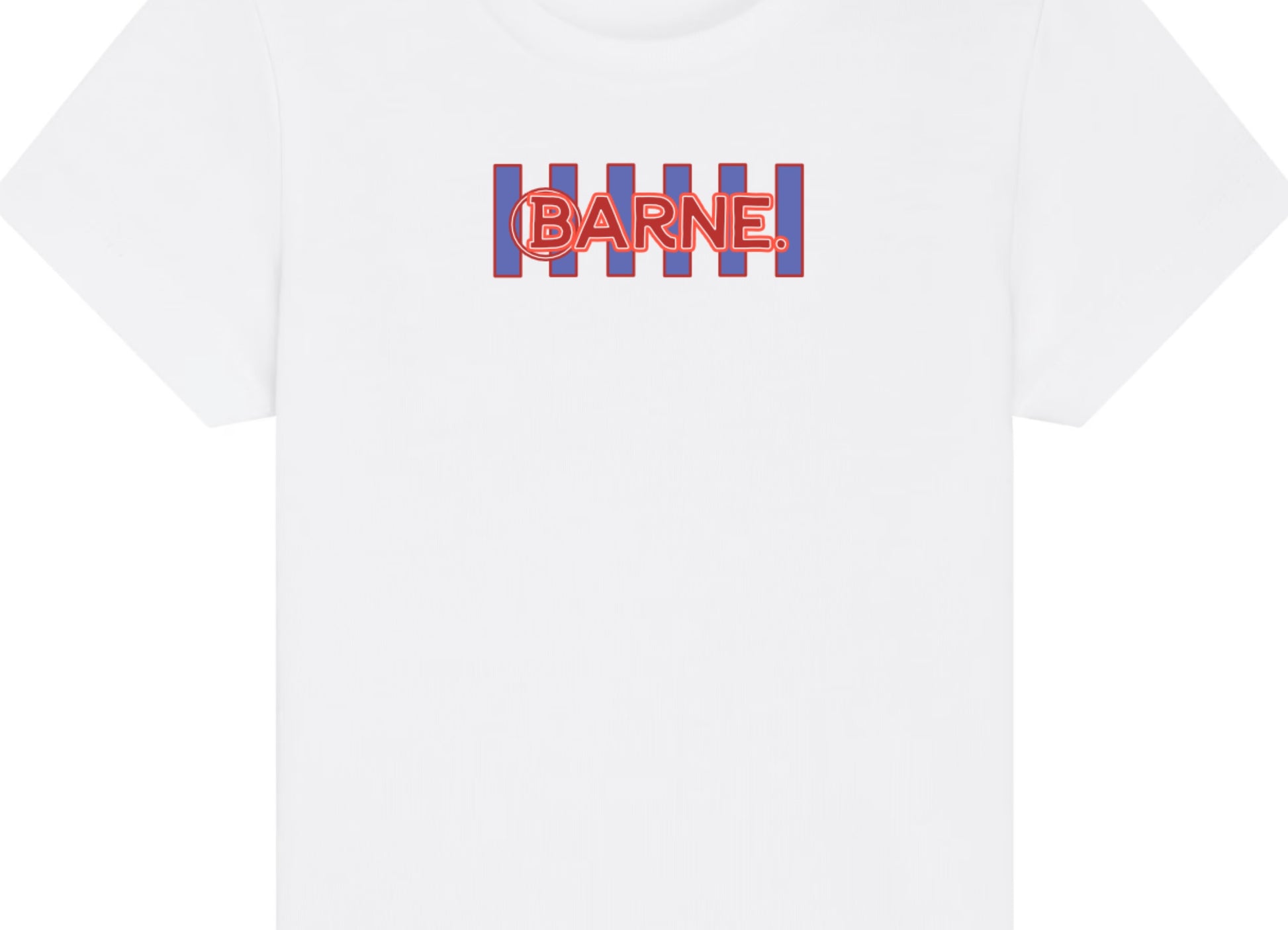 Barne B’s & Stripes Blue SS Tee