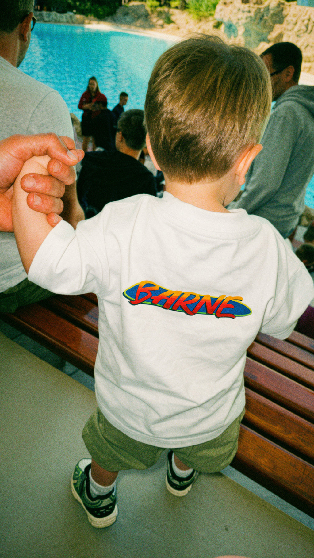 Barne SS Throwback Tee