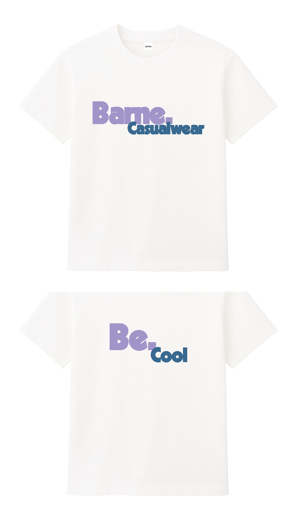 Barne Be Cool Purple/Navy Tee