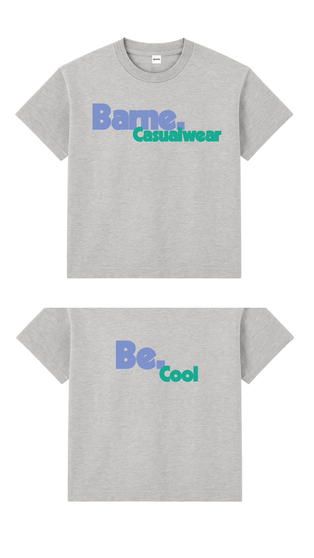 Barne Be Cool Blue/Teal Tee