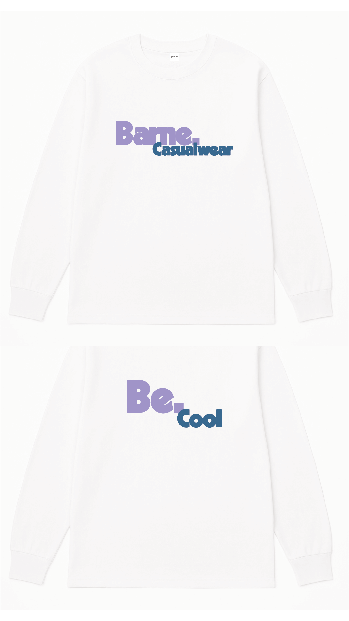 Barne Be Cool Purple/Navy Tee