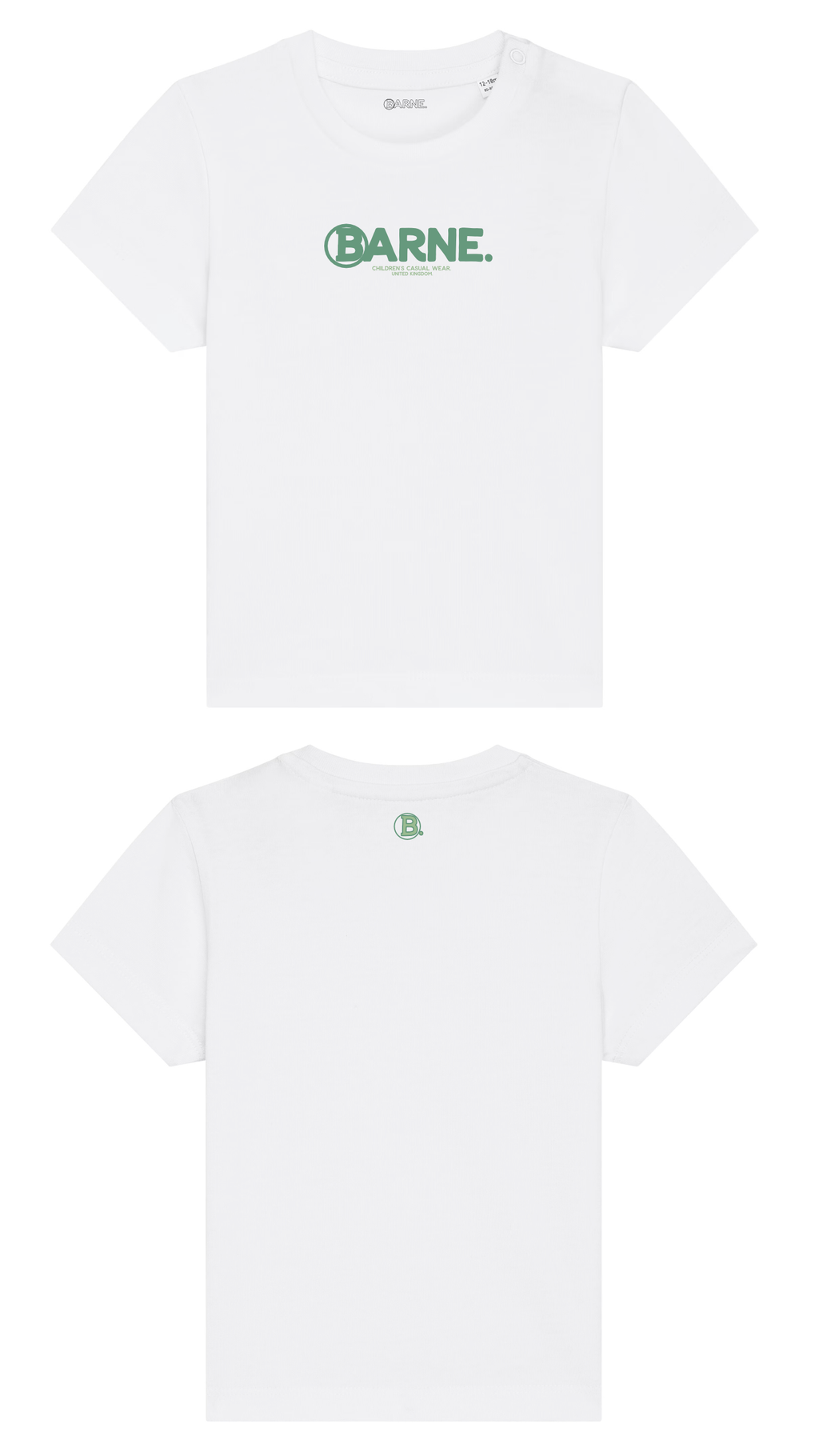 Barne Classic Green SS Tee
