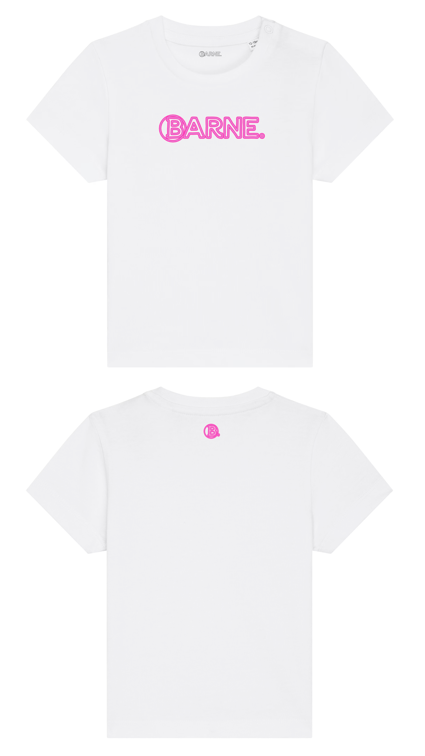 Barne Clean Fuchsia SS Tee