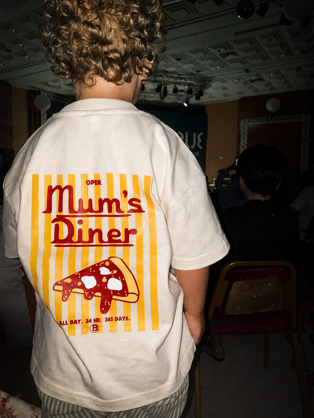 NEW SS26 Barne Mums Pizza Tee