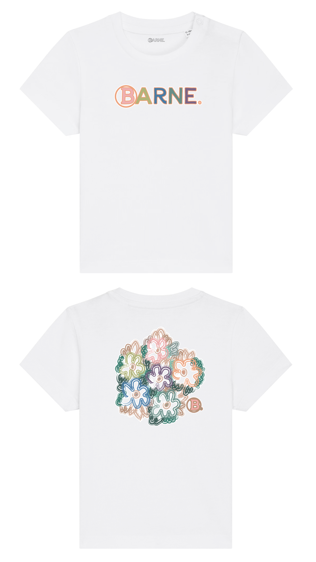Barne Floral SS Tee