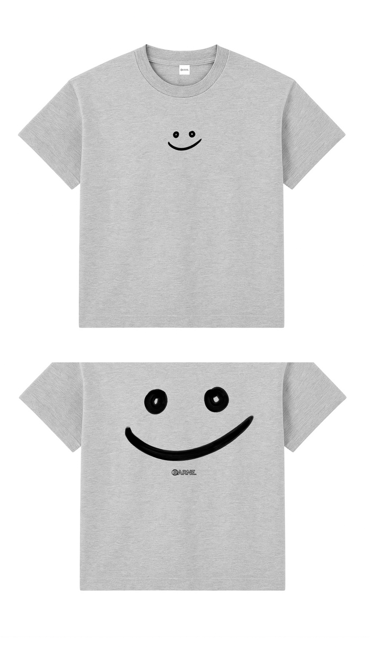 Barne LS Smiley Tee