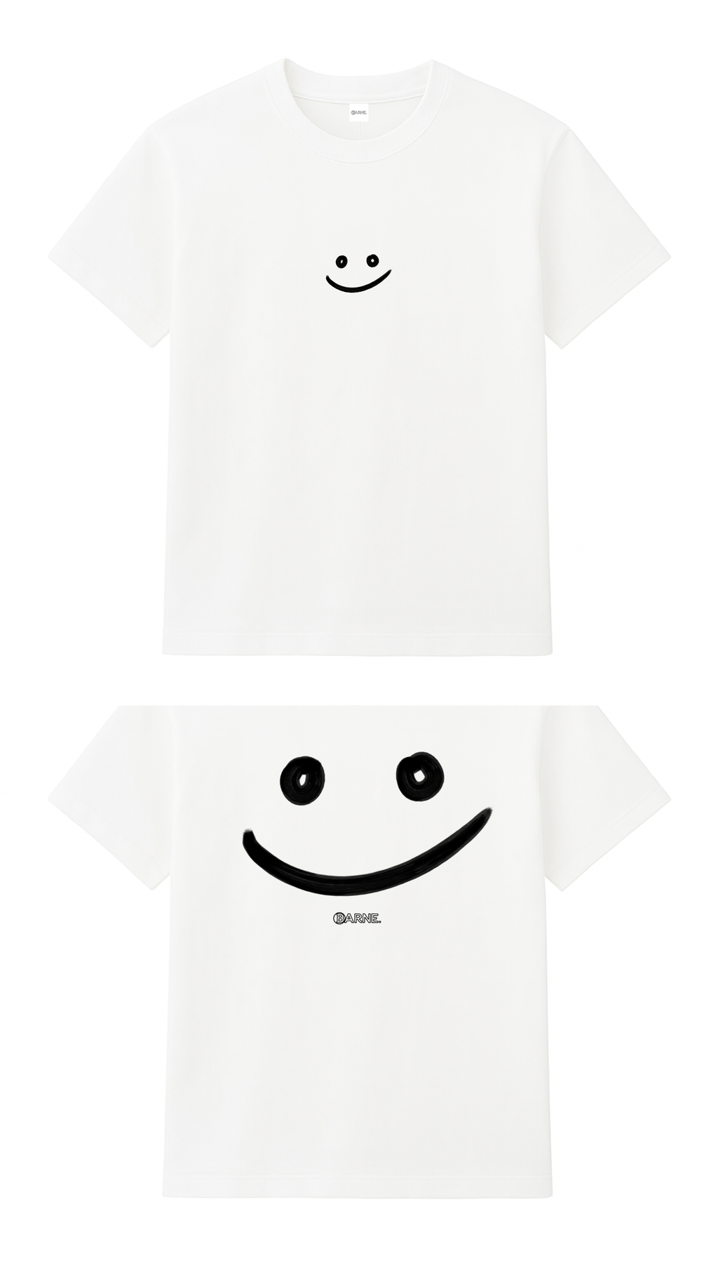 Barne LS Smiley Tee