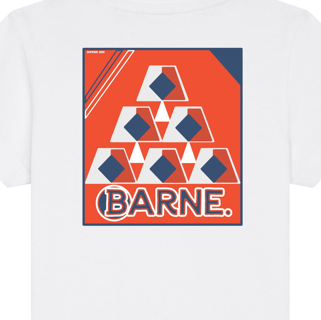 Barne Geo Red SS Tee