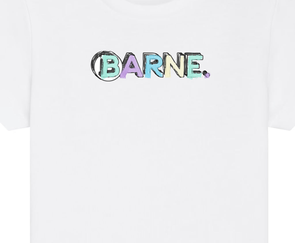 Barne Watercolour Doodle SS Tee