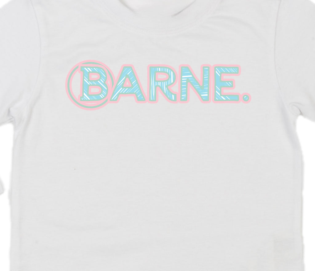 Barne Scribble LS Tee - Mini