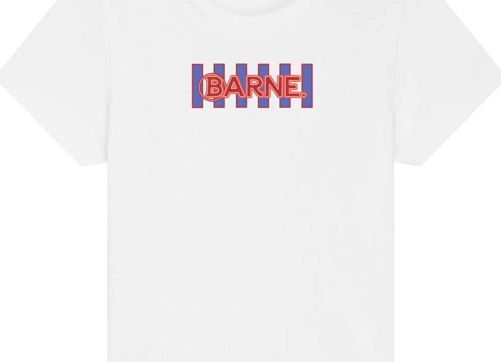Barne B’s & Stripes Blue SS Tee