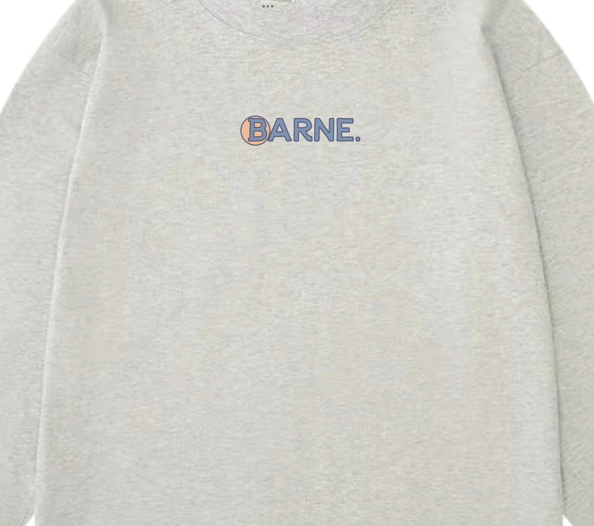 Barne LS Original Blue Tee