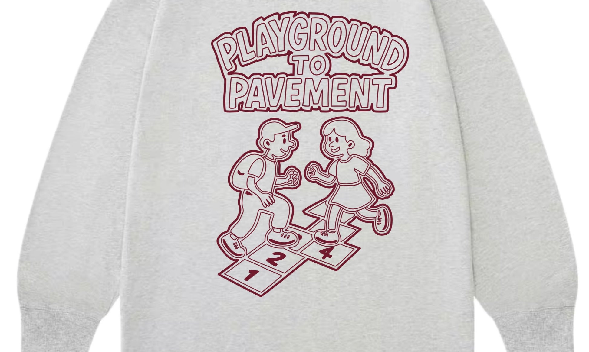 Barne LS Playground To Pavement Tee