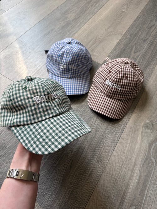 Barne Gingham Cap
