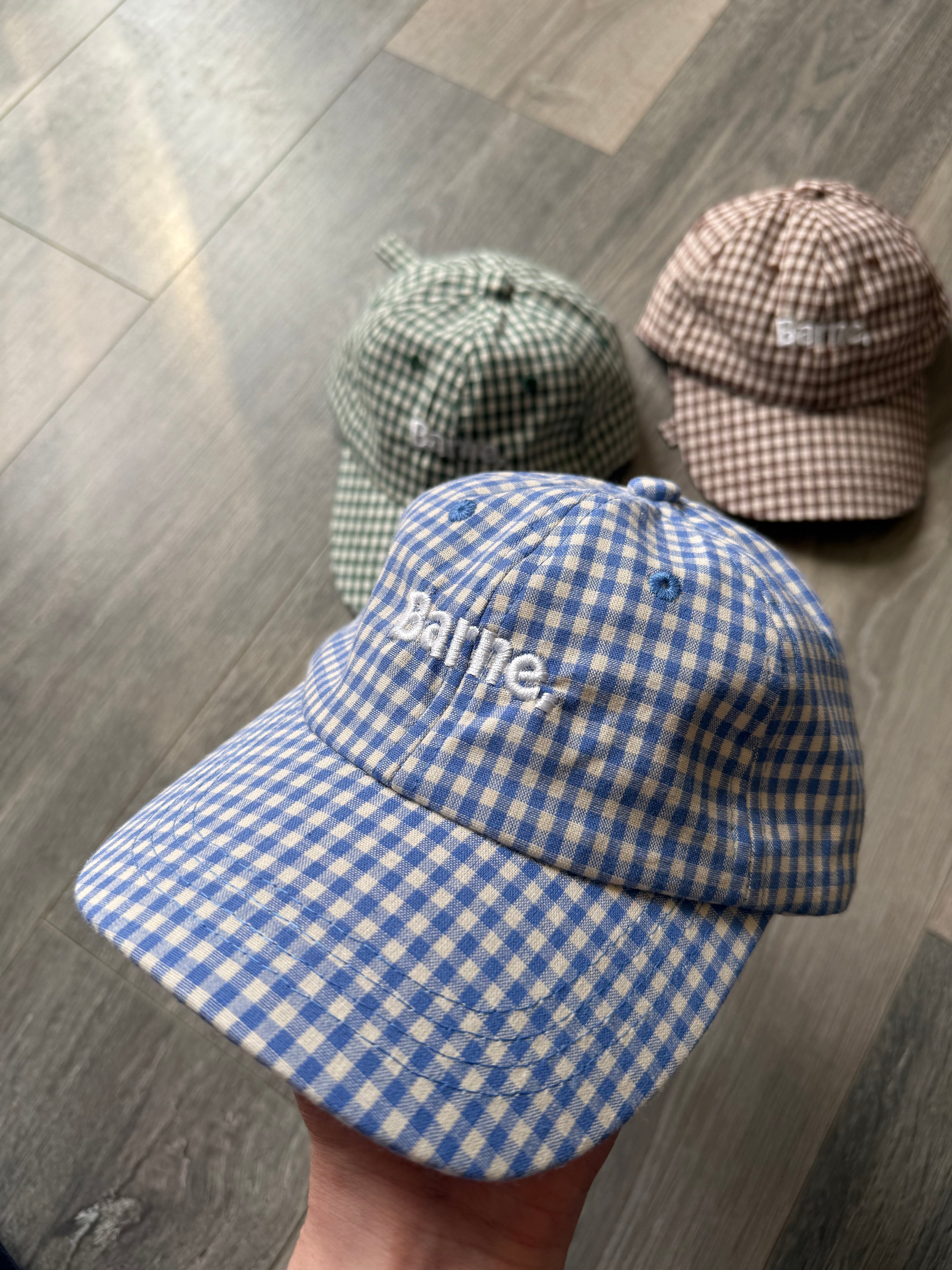 Barne Gingham Cap