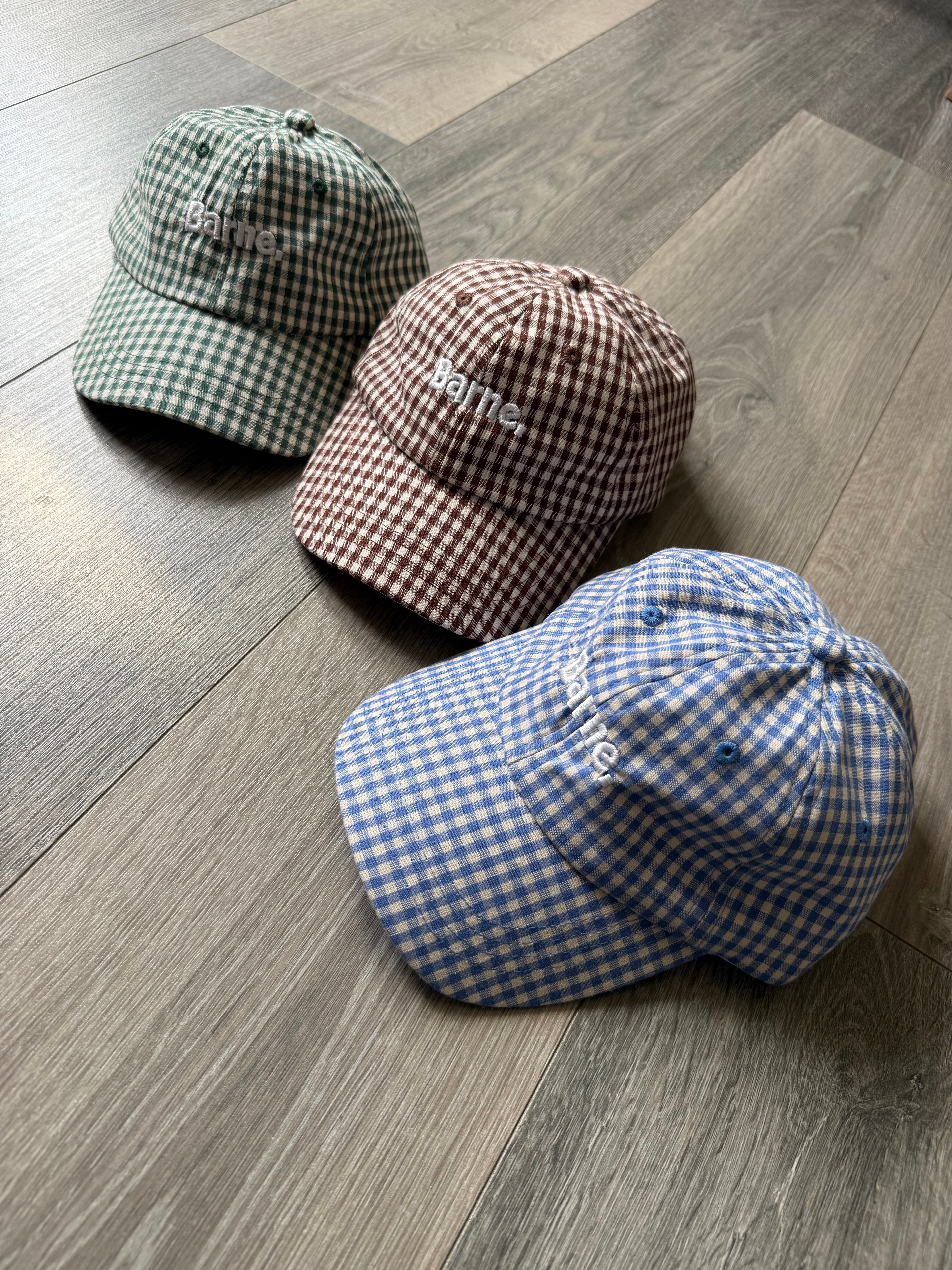 Barne Gingham Cap