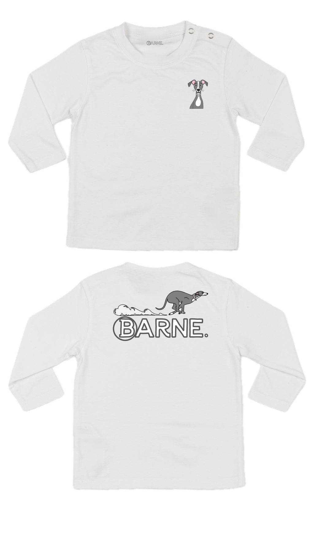 Barne Mr Wilf LS Tee - Mini