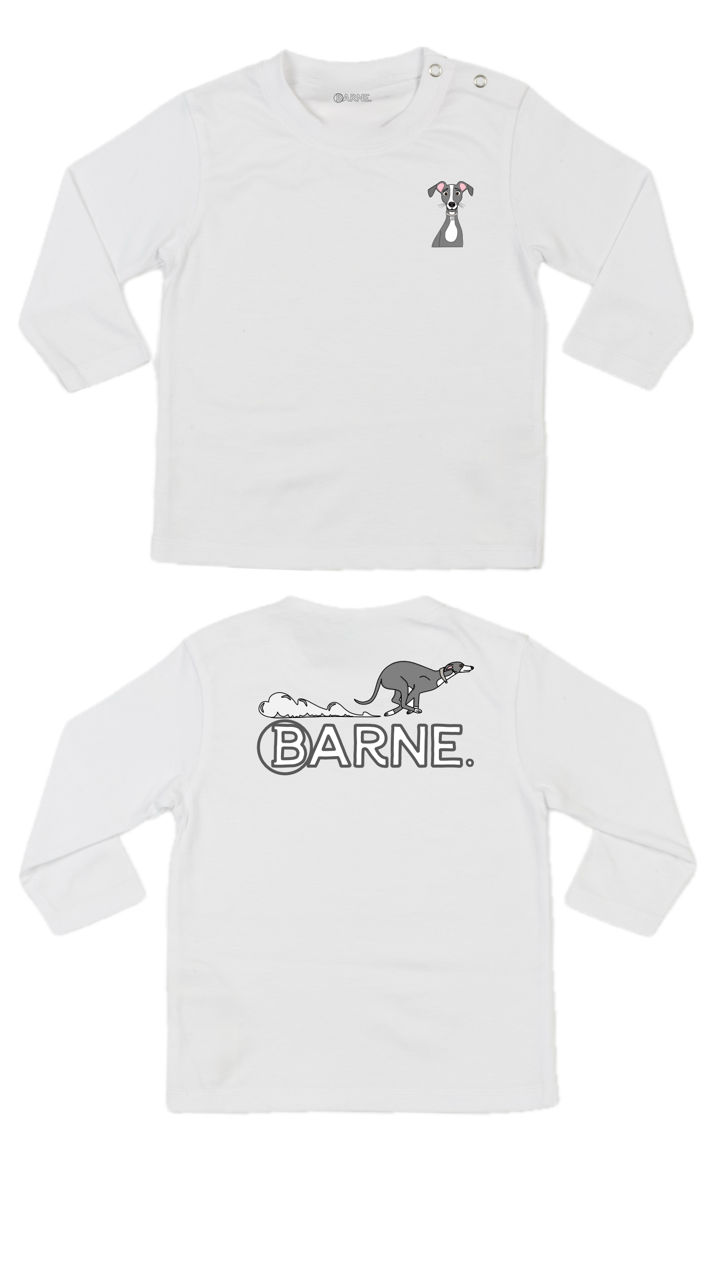 Barne Mr Wilf LS Tee - Mini