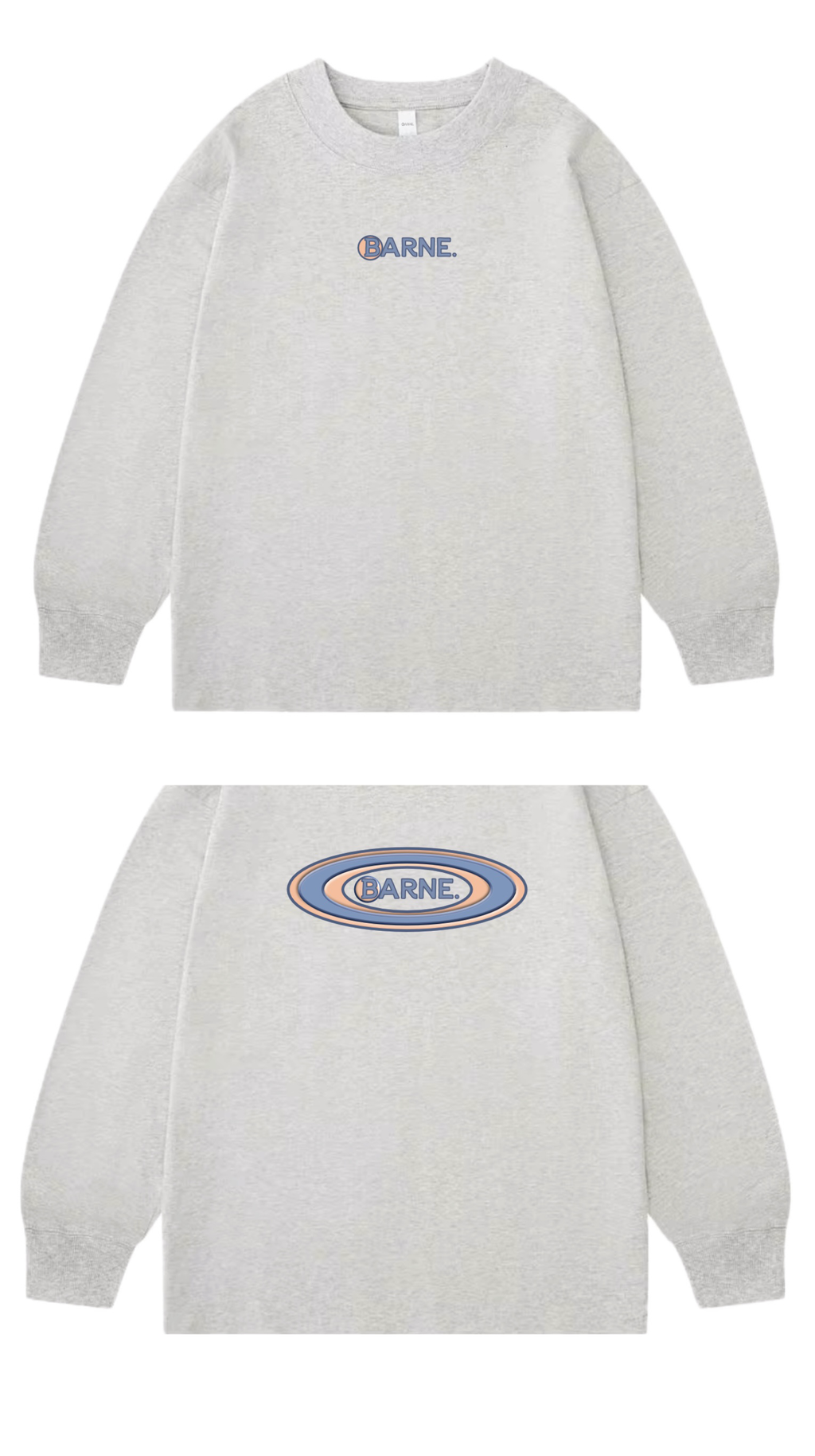 Barne LS Original Blue Tee