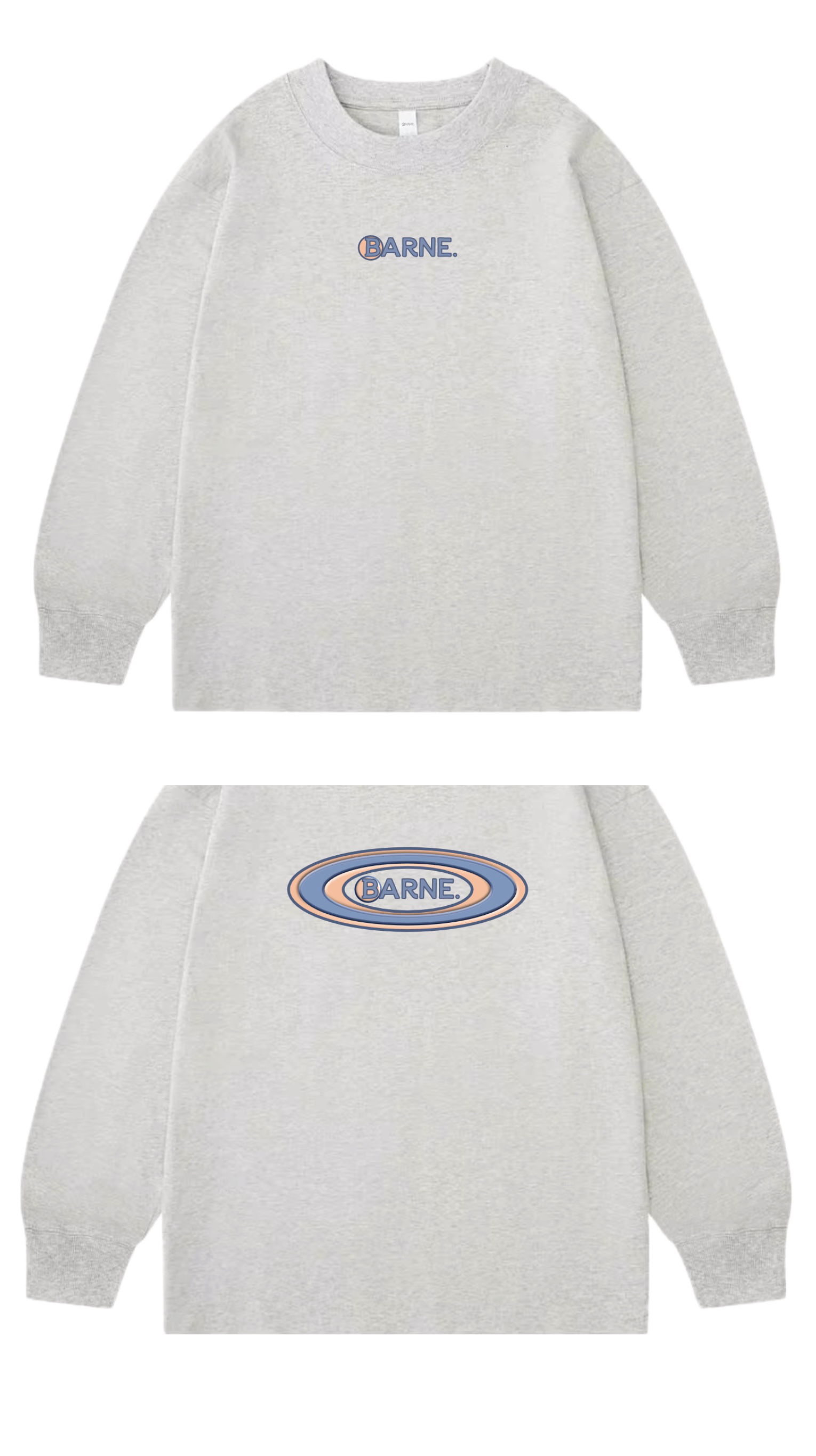 Barne LS Original Blue Tee