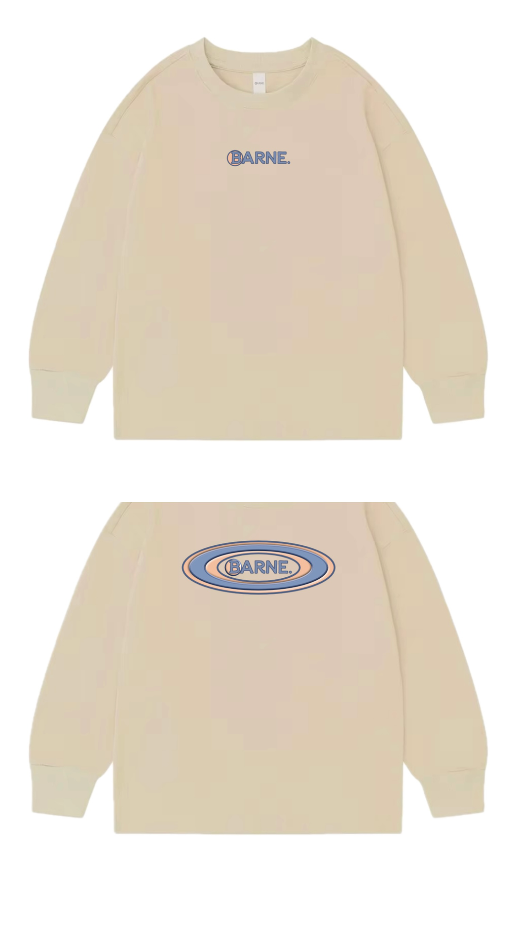 Barne LS Original Blue Tee