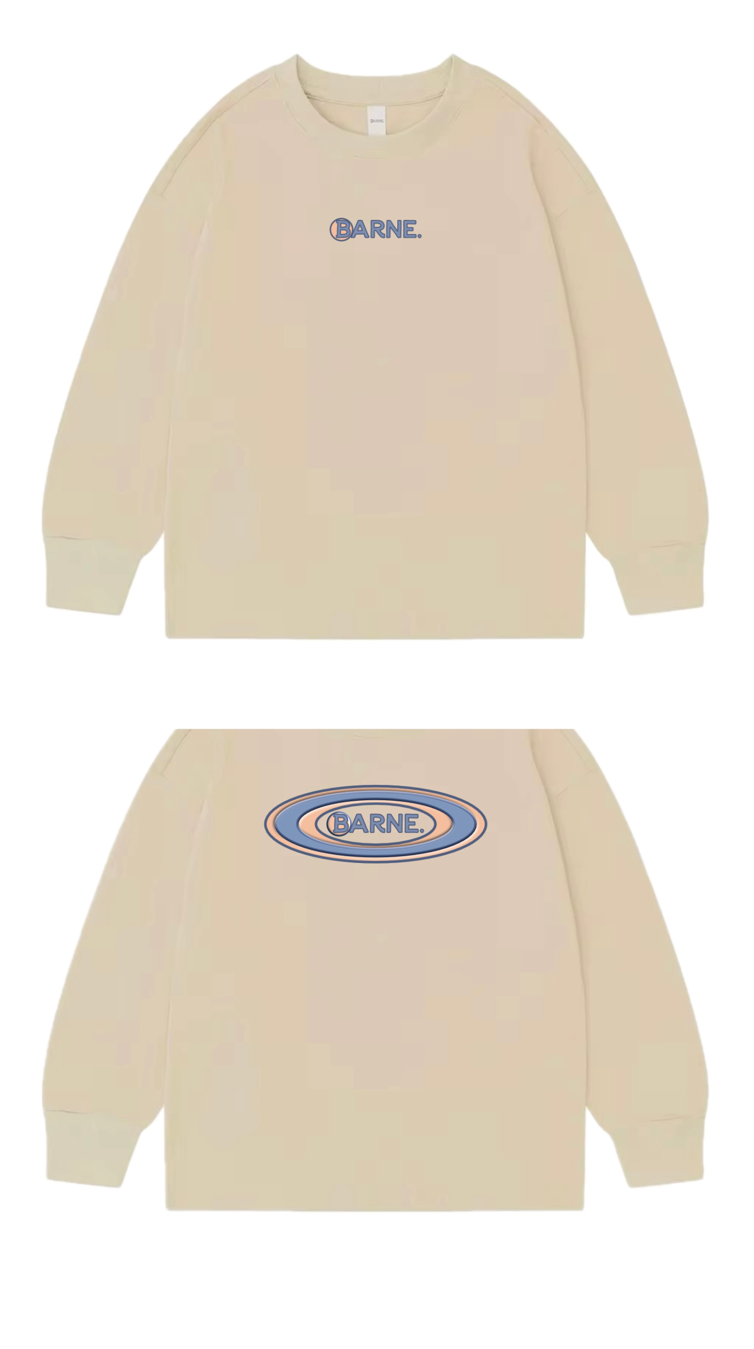 Barne LS Original Blue Tee