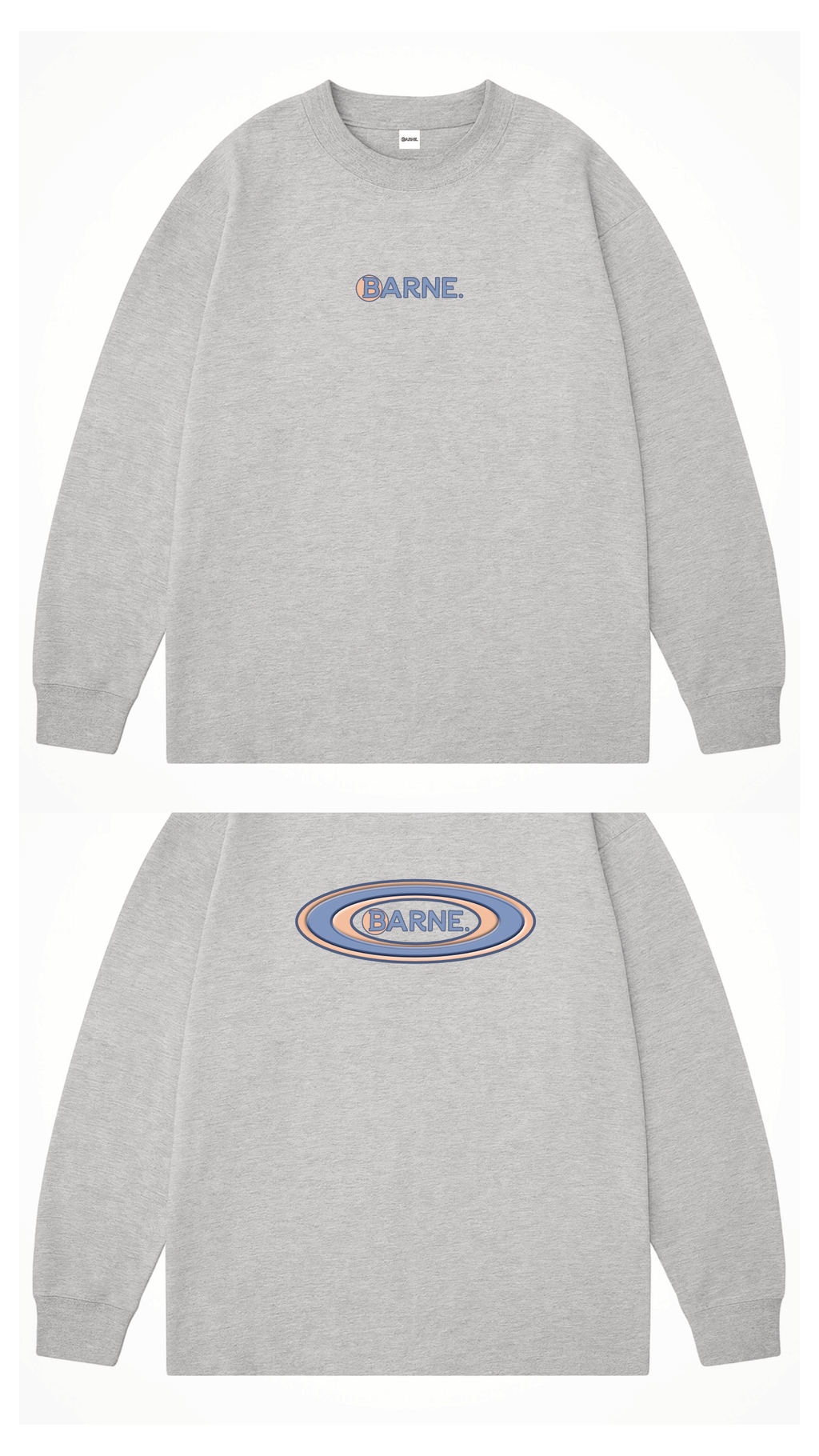 Barne LS Original Blue Tee