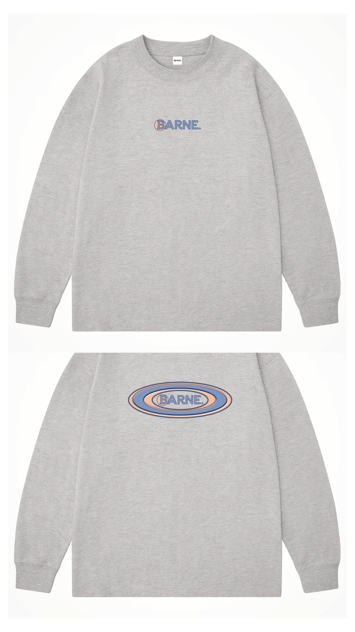 Barne LS Original Blue Tee