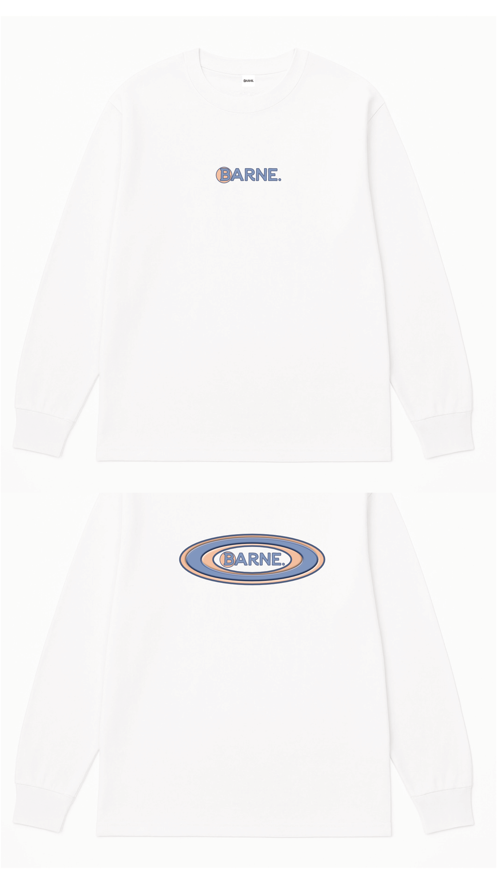 Barne LS Original Blue Tee