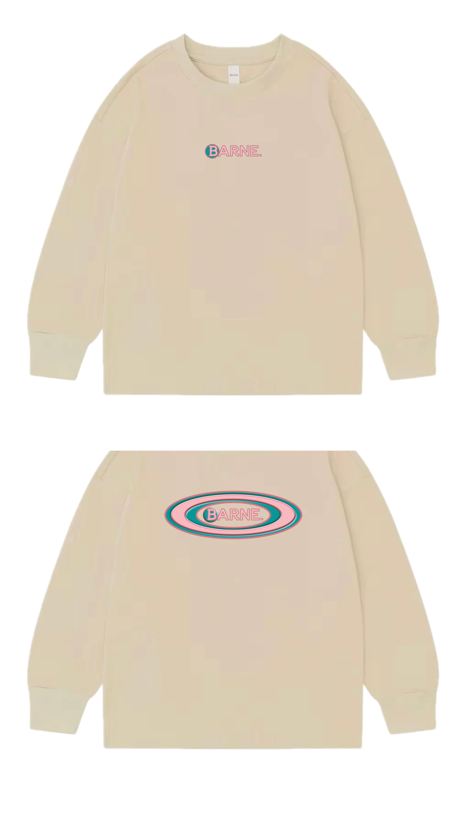 Barne LS Original Pink Tee