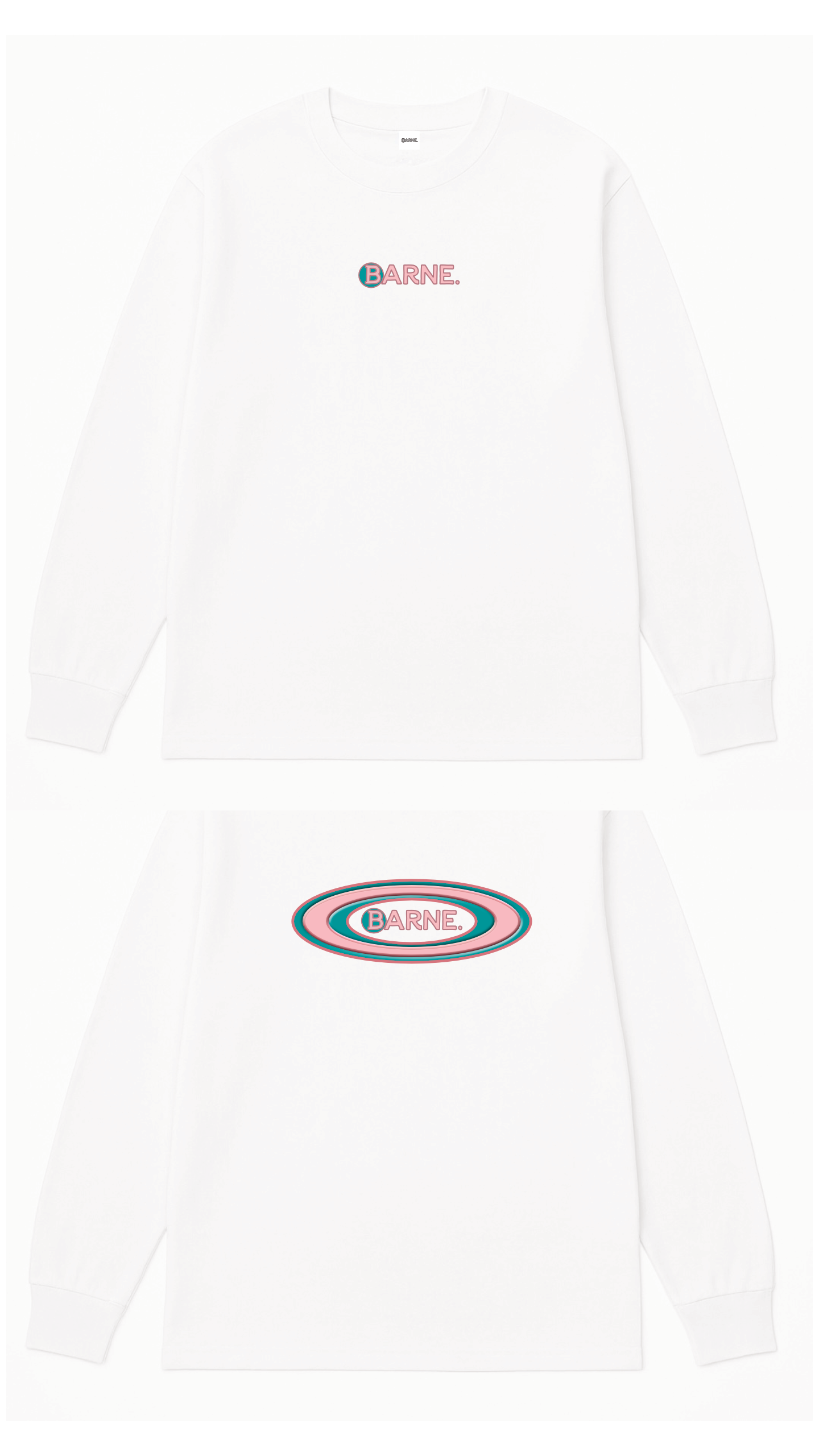 Barne LS Original Pink Tee