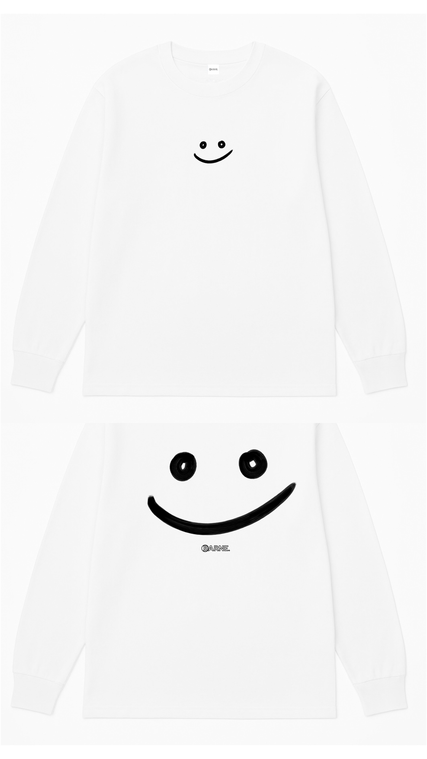 Barne LS Smiley Tee